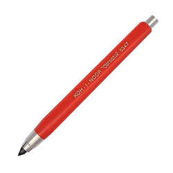 Koh-i-Noor - Koh-i-Noor 5347 Portmin Versatil Kalem 5.6mm Kırmızı