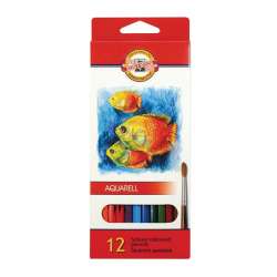 Koh-i-Noor - Koh-i-Noor Aquarell Pencil Sulu Boya Kalemi Balık 12li 3716