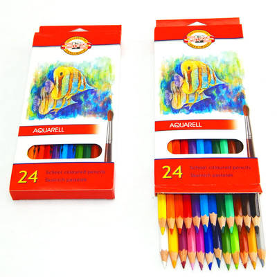 Koh-i-Noor Aquarell Pencil Sulu Boya Kalemi Balık 24lü 3718