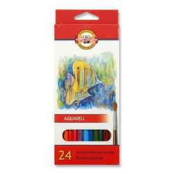 Koh-i-Noor - Koh-i-Noor Aquarell Pencil Sulu Boya Kalemi Balık 24lü 3718 (1)