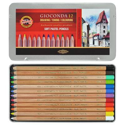 Koh-i-Noor Gioconda 12 Renk Pastel Kalem Seti