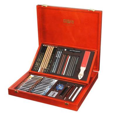 Koh-i-Noor Gioconda Artist Set Ahşap Kutu Çizim Seti 8896 1DK