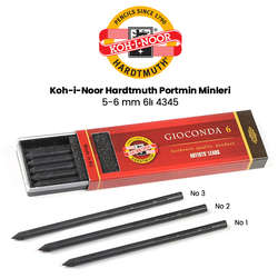 Koh-i-Noor - Koh-i-Noor Gioconda Portmin Uç 5-6 mm 6lı 4345