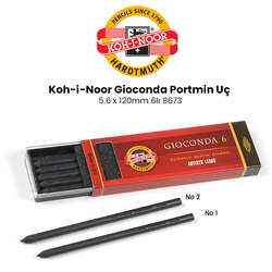 Koh-i-Noor - Koh-i-Noor Gioconda Portmin Uç 5.6 x 120mm 6lı 8673