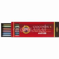 Koh-i-Noor - Koh-i-Noor Gioconda Portmin Uç 5.6 x 80mm Metalik Set 4380