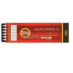 Koh-i-Noor - Koh-i-Noor Gioconda Grafit Uç 5.6 x 120mm 6lı 4371 White