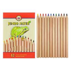 Koh-i-Noor - Koh-i-Noor Jumbo Natur Kuru Boya 12li