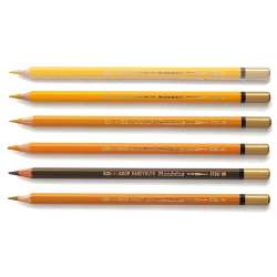 Koh-i-Noor - Koh-i Noor Mondeluz Aquarel Kalem Toprak Tonlar 6lı Set