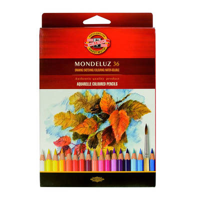 Koh-i-Noor Mondeluz Aquarell Sulu Boya Kalem Seti 36lı set