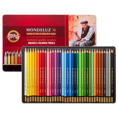 Koh-i-Noor Mondeluz Aquarell Sulu Boya Kalem Seti 36lı 3725