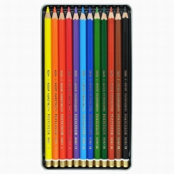 Koh-i-Noor - Koh-i-Noor Polycolor Kuru Boya Kalemi 12li Set (1)