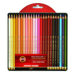 Koh-i-Noor Polycolor Kuru Boya Kalemi 24lü Set Portrait - 3