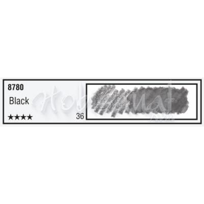 Koh-i-Noor Progresso Aquarelle Woodless Kalem Black 8780/36