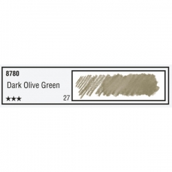 Koh-i-Noor - Koh-i-Noor Progresso Aquarelle Woodless Kalem Dark Olive Green 8780/27 (1)