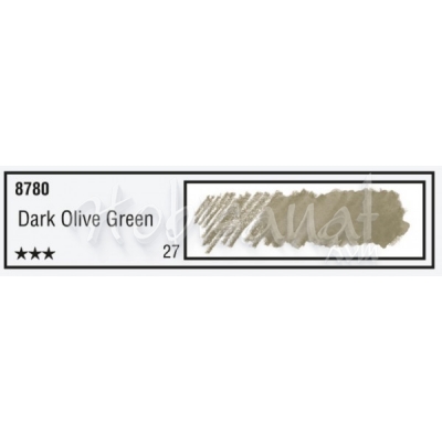 Koh-i-Noor Progresso Aquarelle Woodless Kalem Dark Olive Green 8780/27
