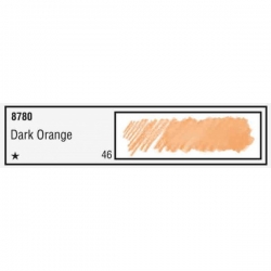Koh-i-Noor - Koh-i-Noor Progresso Aquarelle Woodless Kalem Dark Orange 8780/46 (1)