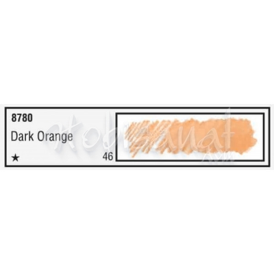 Koh-i-Noor Progresso Aquarelle Woodless Kalem Dark Orange 8780/46