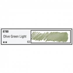 Koh-i-Noor - Koh-i-Noor Progresso Aquarelle Woodless Kalem Olive Green Light 8780/63 (1)