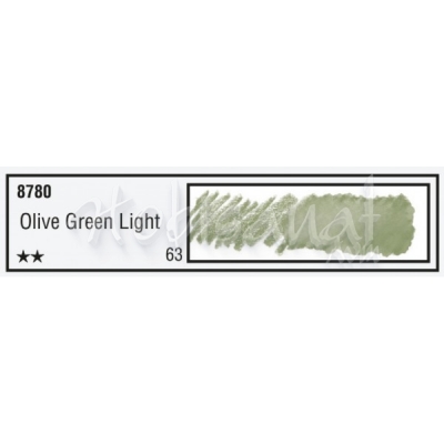 Koh-i-Noor Progresso Aquarelle Woodless Kalem Olive Green Light 8780/63