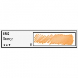 Koh-i-Noor - Koh-i-Noor Progresso Aquarelle Woodless Kalem Orange 8780/5 (1)