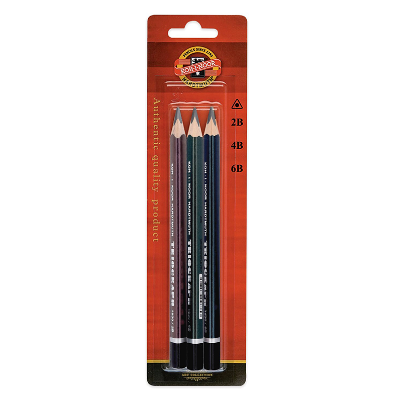 Koh-i-noor Trıograph Jumbo Grafit Kalem 3lü 1835
