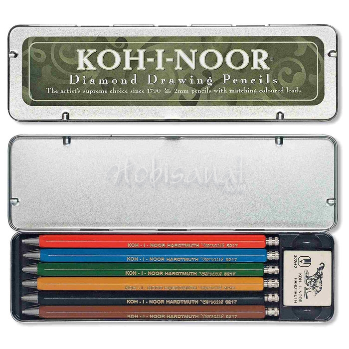 Koh-i-noor Versatil Kalem Seti 6lı 5217 Hb 2mm