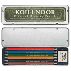 Koh-i-Noor - Koh-i-Noor Versatil Kalem Seti 6lı 5217 HB 2mm