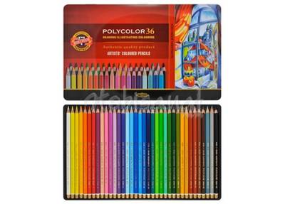 Koh-i-Noor Polycolor Kuru Boya Kalemi 36lı Set