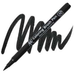 Sakura - Koi Coloring Brush Pen Fırça Uçlu Kalem Black