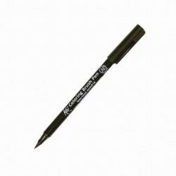 Sakura - Koi Coloring Brush Pen Fırça Uçlu Kalem Black