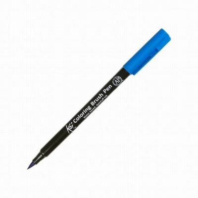 Koi Coloring Brush Pen Fırça Uçlu Kalem 25 Cerulean Blue