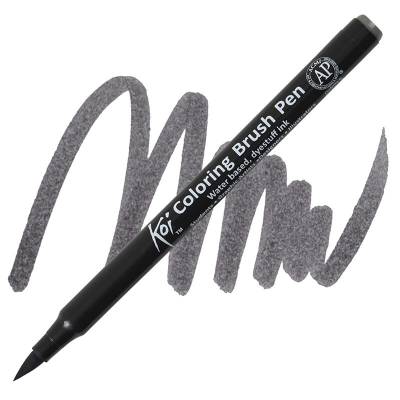 Koi Coloring Brush Pen Fırça Uçlu Kalem Dark Warm Gray