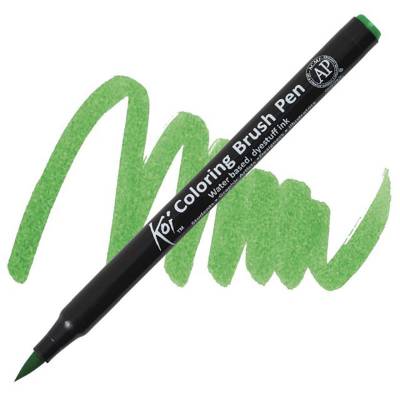 Koi Coloring Brush Pen Fırça Uçlu Kalem Emerald Green
