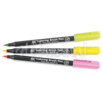 Koi Coloring Brush Pen Fırça Uçlu Kalem