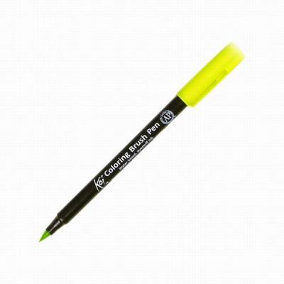 Koi Coloring Brush Pen Fırça Uçlu Kalem 32 Fresh Green