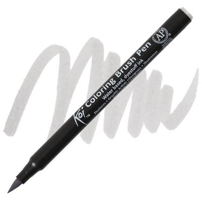 Koi Coloring Brush Pen Fırça Uçlu Kalem Light Cool Gray