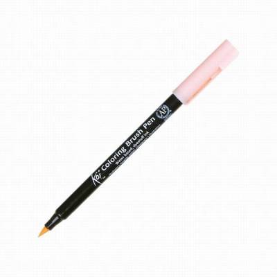Koi Coloring Brush Pen Fırça Uçlu Kalem 7 Pale Orange