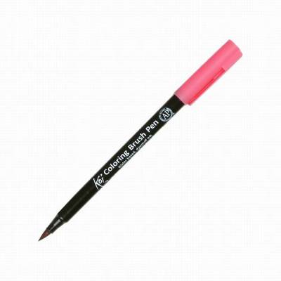 Koi Coloring Brush Pen Fırça Uçlu Kalem 107 Salmon Pink