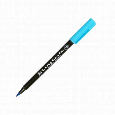 Koi Coloring Brush Pen Fırça Uçlu Kalem 237 Sky Blue