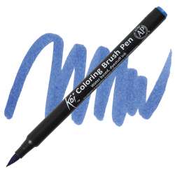 Sakura - Koi Coloring Brush Pen Fırça Uçlu Kalem Steel Blue