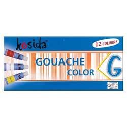 Kosida - Kosida Guaj Boya 12x12ml Set G1212