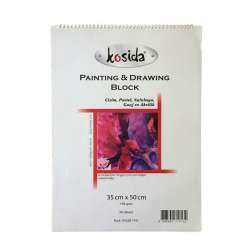 Kosida - Kosida PD Blok Resim Defteri 190g 30 Yaprak 35X50 10 628 190