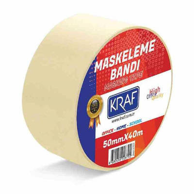 Kraf Maskeleme Bandı 50mmx40mt