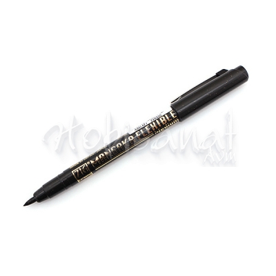 Zig Kuretake Cartoonist Mangaka Flexible Pen Medium Black