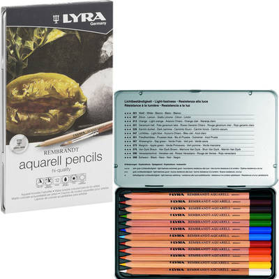 Lyra Rembrandt Aquarell Sulu Boya Kalemi 12li