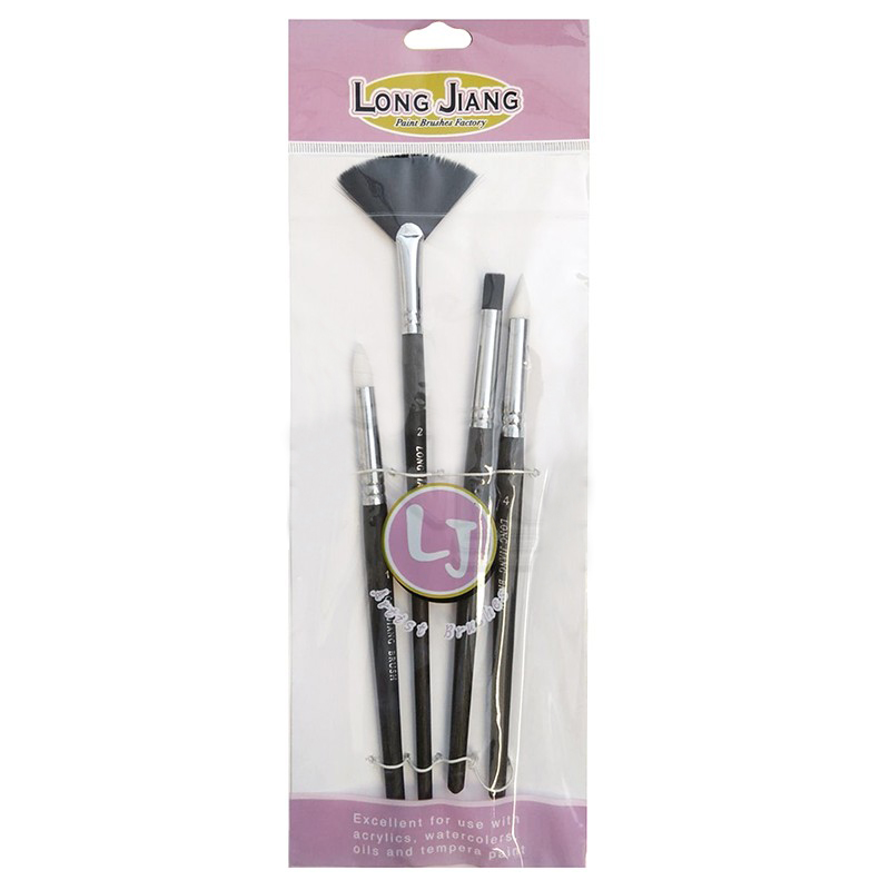 Long Jiang 4lü Fırça Seti