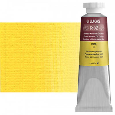 Lukas 1862 37ml Yağlı Boya Seri:1 No:0045 Helio Saf Sarı-Açık