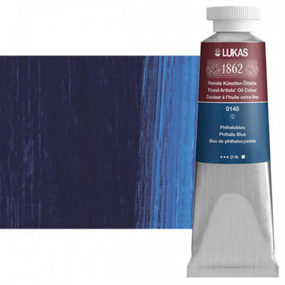Lukas 1862 37ml Yağlı Boya Seri:1 No:0145 Helio-Saf Mavi