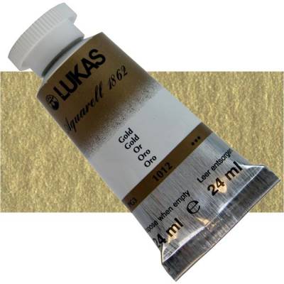 Lukas Aquarell 1862 Artist 24ml Sulu Boya 1012 Gold Seri 3