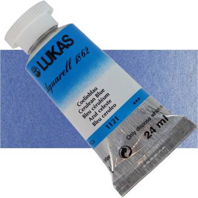 Lukas Aquarell 1862 Artist 24ml Sulu Boya 1121 Coelin Mavi Seri 3